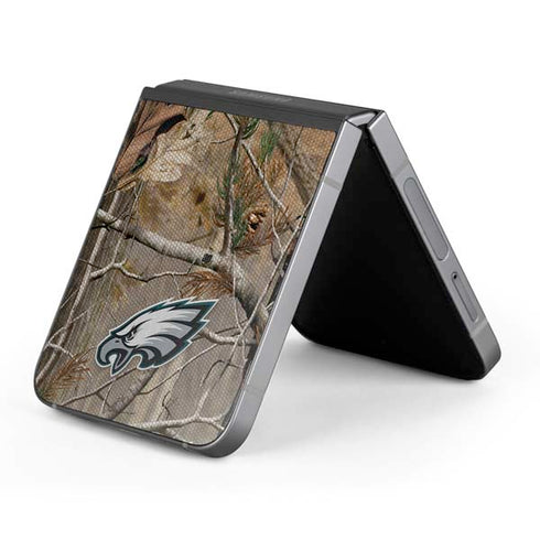 NFL Philadelphia Eagles Realtree AP Camo Galaxy Z Flip6 Skin